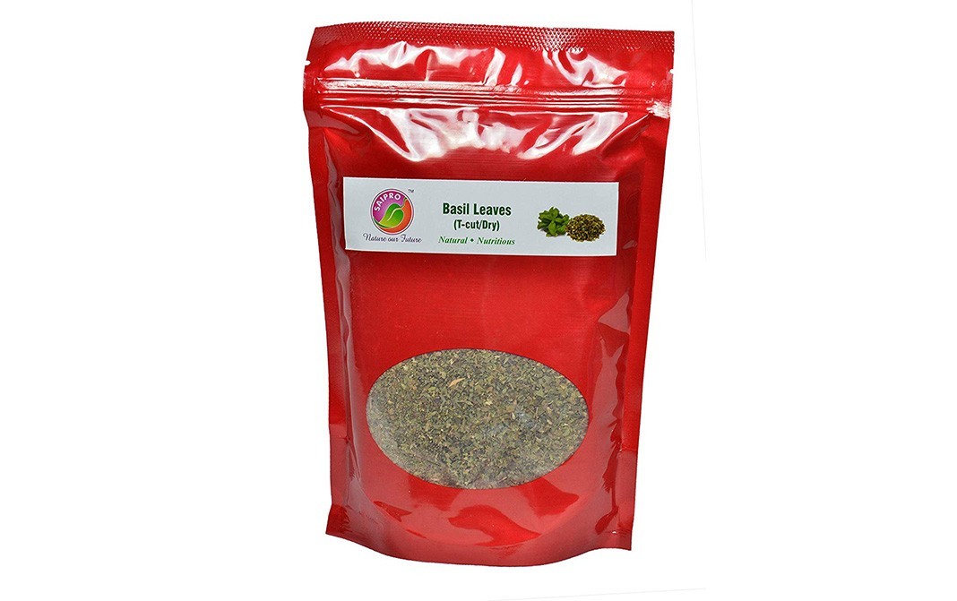 Saipro Basil Leaves (T-Cut/Dry)    Pack  150 grams